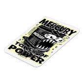 パワーマグネットのクレクレクレクレクレカト水銀塔 マグネット (左側)