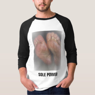パワーマンズ白黒シャツ Tシャツ