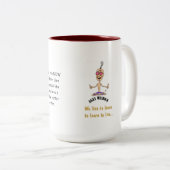 パワーマ前向きグ ツートーンマグカップ (正面右)