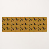 パワーヨガ瞑想 ヨガマット (裏面(横))