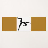 パワーヨガ瞑想 ヨガマット (正面(横))