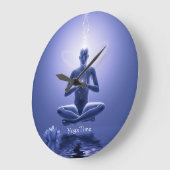 パワーヨガ ラージ壁時計 (傾斜)