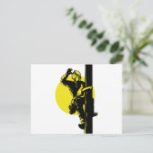 パワーラインマン電気工事士 ポストカード (スタンド正面)