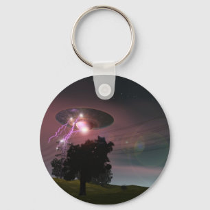 パワーライン2 Keychain上のUFO キーホルダー