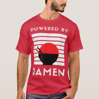 パワーラーメン – 食日本のべ物ラーメン大好きアニメ Tシャツ