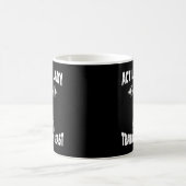 パワーリフターウェイトリフティングジムトレーニングトレーニングポー コーヒーマグカップ (中央)