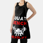 パワーリフティングスクアットベンチ重量挙げ エプロン (インサイチュ)