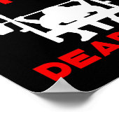 パワーリフティングスクワットベンチのデッドリフト重量挙げ ポスター (角)