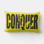 パワーリフティングモチベーション – CONQUER ランバークッション (裏面)