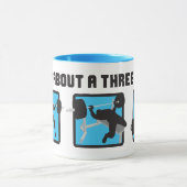 「パワーリフティング」 – スクワット、ベンチ、デッドリフト マグカップ (中央)