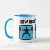 「パワーリフティング」 – スクワット、ベンチ、デッドリフト マグカップ (左)