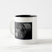 パワーリフティング ツートーンマグカップ (正面左)