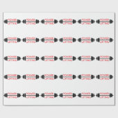 パワーリフティング ラッピングペーパー (フラット)