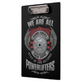 パワーリフティング – STEP UP - Barbellプレート – ジム クリップボード (左)