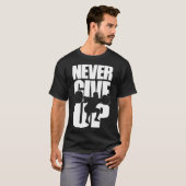 パワーリフティ与えングを実行しない Tシャツ (正面フル)