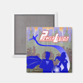 パワーレギオンすごい – ヒロイック磁石 マグネット (正面/裏面)