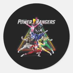 パワーレンジャー 虹のピラミッド レトロ アクション 特徴 ラウンドシール