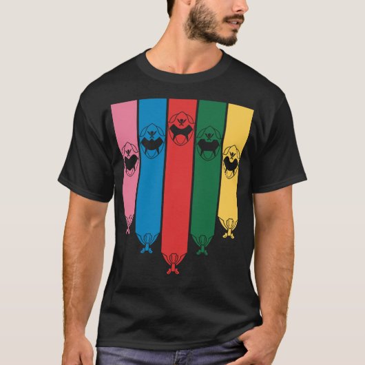 パワーレンジャー Tシャツ (正面)