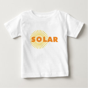 パワー太陽のサン ベビーTシャツ
