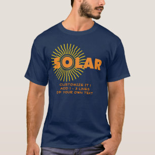 パワー太陽のサン Tシャツ