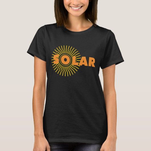 パワー太陽のサン Tシャツ (正面)