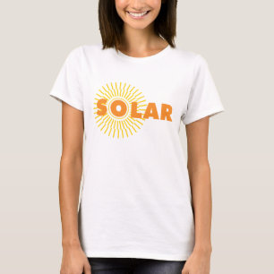 パワー太陽のサン Tシャツ