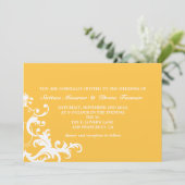 パワー太陽のフロッシュ結婚式招待状 招待状 (スタンド正面)