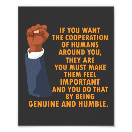 パワー感動的リーダーの黒史の月 フォトプリント            (正面)