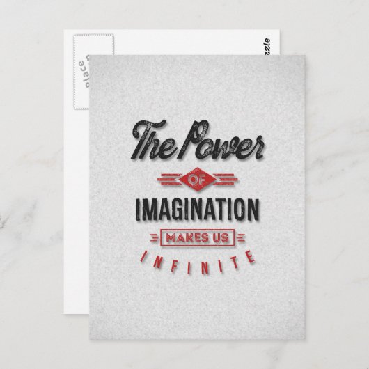 パワー感動的引用文 ポストカード (正面/裏面)