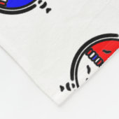 パワー禅マンダラ フリースブランケット (角)