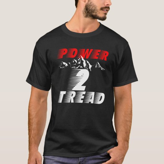 パワー2踏み板 Tシャツ (正面)