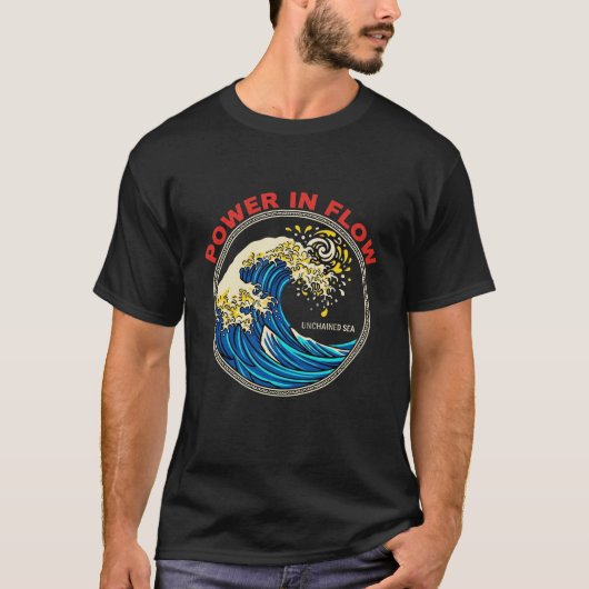 パワー・イン・フロー Tシャツ (正面)