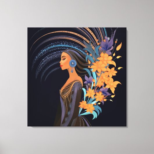 パワー オブ ビューティー #5 キャンバスプリント (正面)