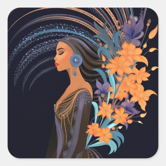 パワー オブ ビューティー #5 スクエアシール (正面)