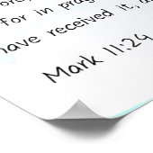 パワー・オブ・祈りの言葉・ポスター ポスター (角)