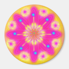 パワー・フラワーでエネルギーを愛する マグネット