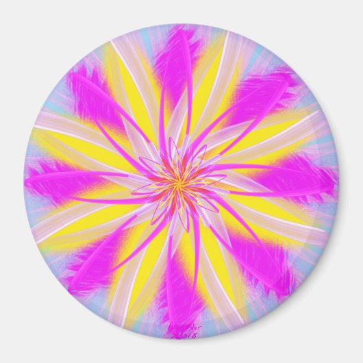 パワー・フラワー陛下 マグネット (正面)