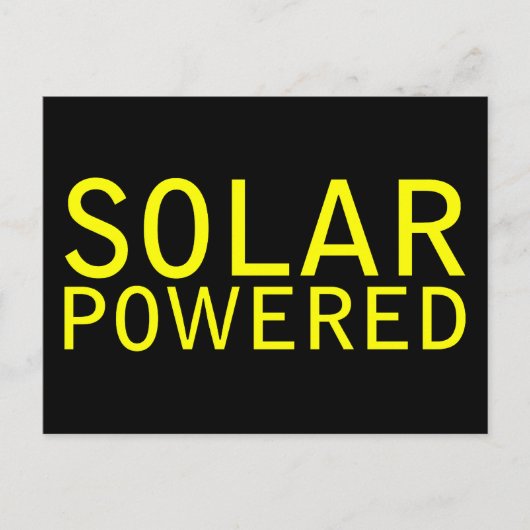 パワ太陽のー ポストカード (正面)