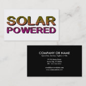 パワ太陽のー 名刺 (正面/裏面)