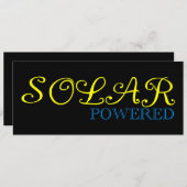 パワ太陽のー 招待状 (正面/裏面)