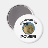 パワ得ーのおもしろいカタツムリ マグネット (正面/裏面)