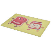 パンおもしろいとジャムのキャラクター カッティングボード (角)
