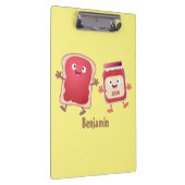 パンおもしろいとジャムのキャラクター クリップボード (右)