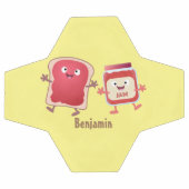 パンおもしろいとジャムのキャラクター サッカーボール (フラット)