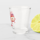 パンおもしろいとジャムのキャラクター ショットグラス (右)