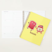 パンおもしろいとジャムのキャラクター プランナー手帳 (ディスプレー)