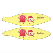 パンおもしろいとジャムのキャラクター ミニバスケットボール (パネル)