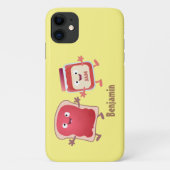 パンおもしろいとジャムのキャラクター Case-Mate iPhoneケース (裏面)