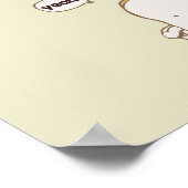 パンおもしろいとバターのヘアカット漫画 ポスター (角)