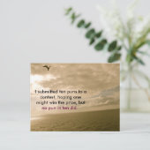 パンおもしろいス、パニー、ポストクロッシングについてのはがき ポストカード (スタンド正面)